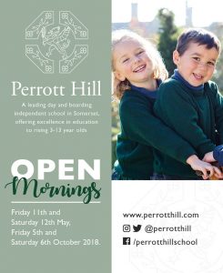 open mornings Somerset Perrott Hill