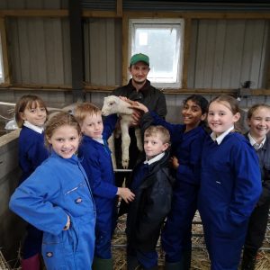 Perrott Hill Prep School in Somerset Young Farmers' Trip to Brooksfield Farm