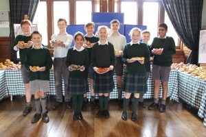Perrott Hill Prep School in Somerset plays host to 100 different types of potatoes, courtesy of local gardener Keith Mayes