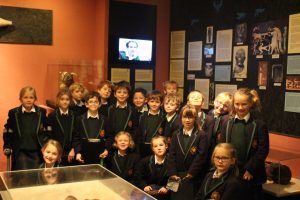 Perrott Hill Prep School in Somerset visit the Tutankhamun Exhibition in Dorchester
