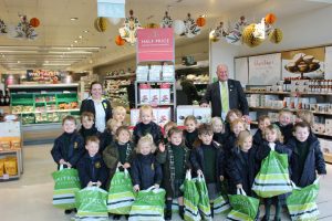 Perrott Hill Pre-Prep Nursery and Reception Trip to Waitrose in Crewkerne, Somerset