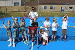 Perrott Hill Prep School in Somerset Tennis Lessons in Pre-Prep