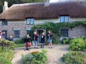 Perrott Hill Prep School in Somerset play at Hardy's Cottage