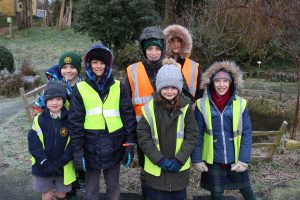 Perrott Hill Prep School in Somerset Eco Team visits Carymoor Environmental Centre and Trust in Somerset