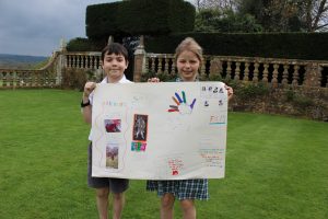 Perrott Hill Prep School in Somerset history poster competition