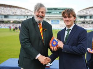Former Perrott Hill pupil visits Lord's